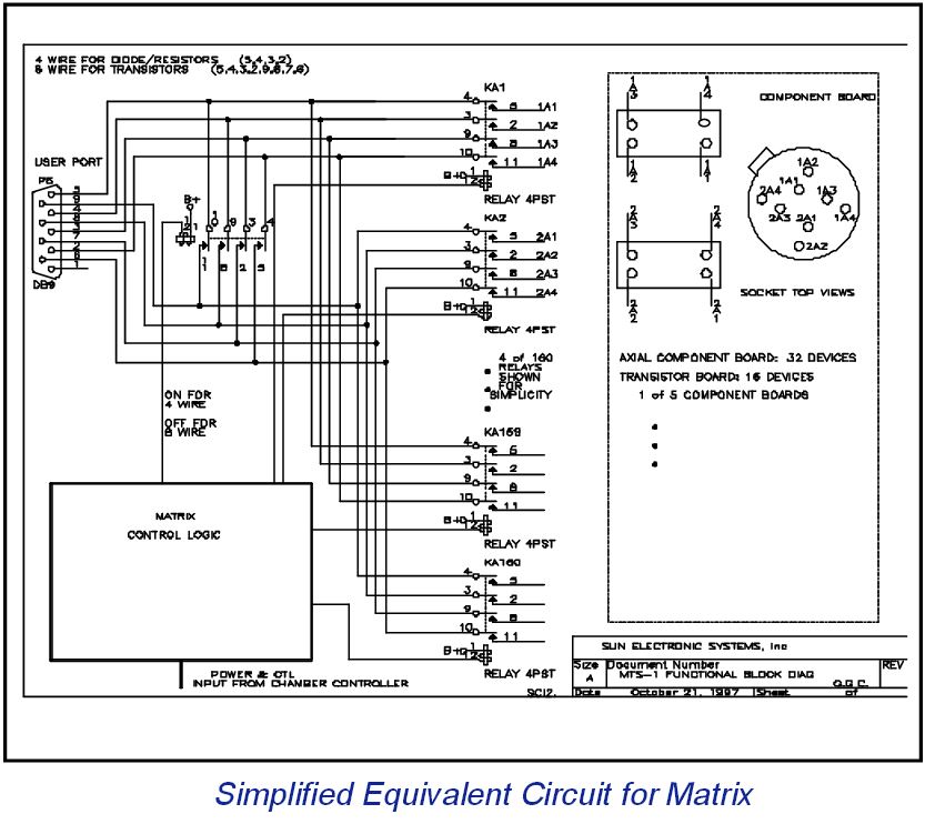 Matrix Circuit Diagram